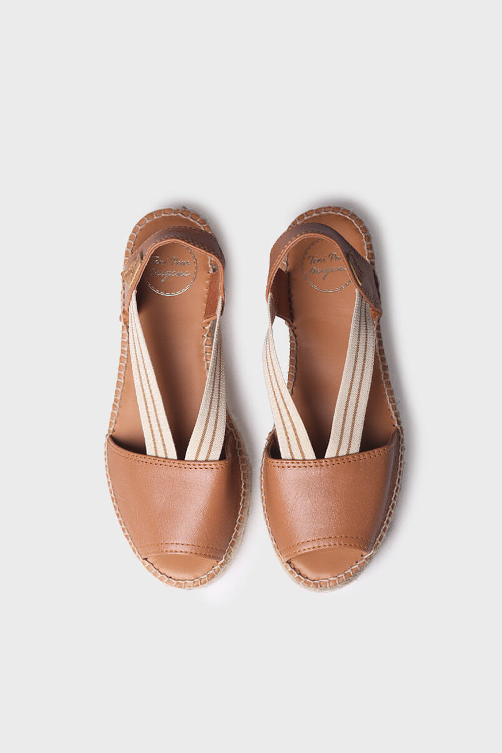 "ESTEL SW Cuiro" Jute platform sandal