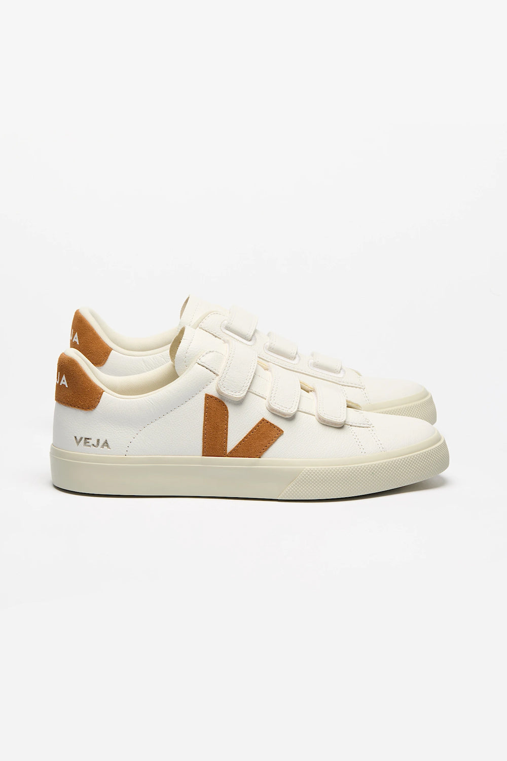 Recife White Umber Chromefree Leather Sneakers