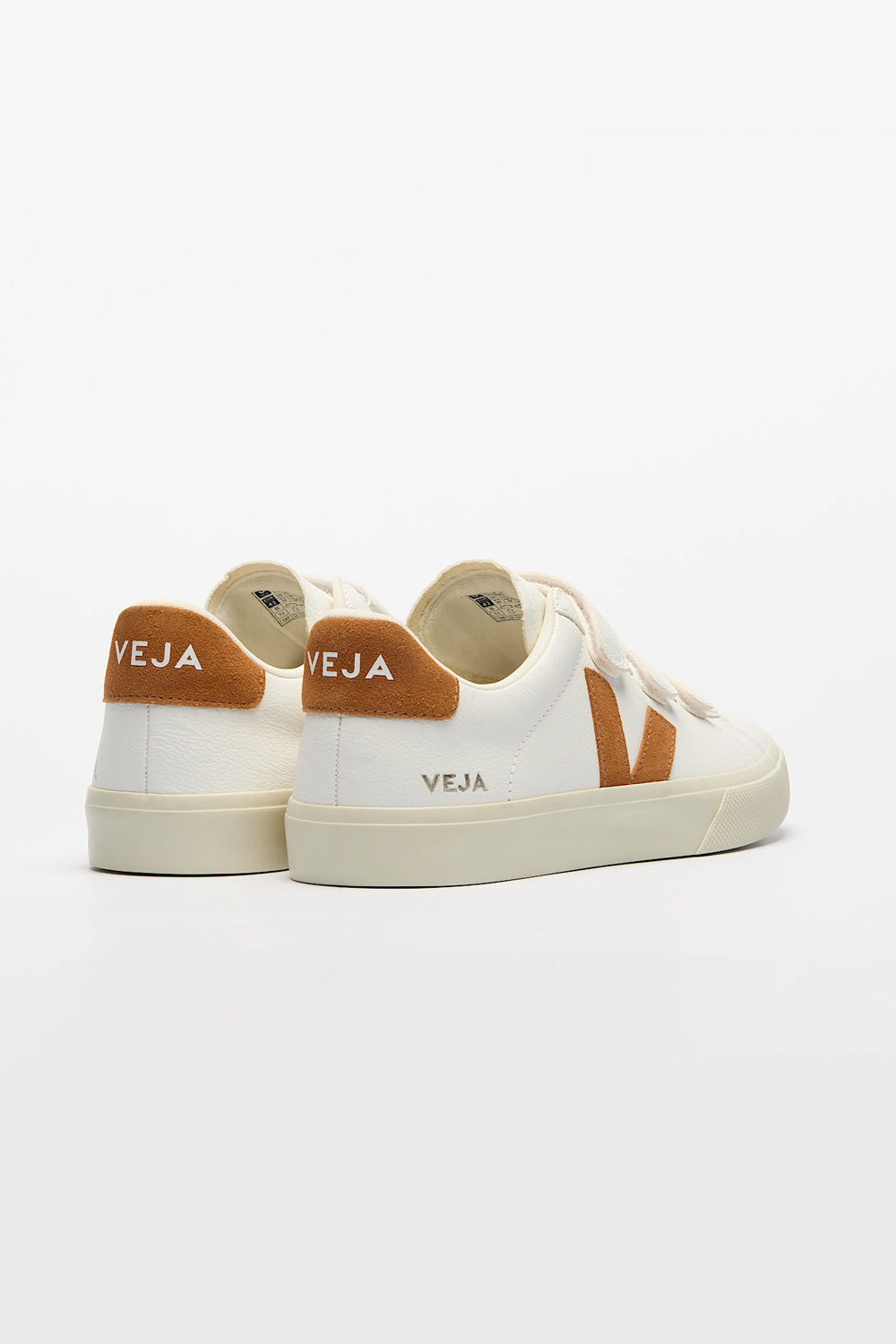 Recife White Umber Chromefree Leather Sneakers