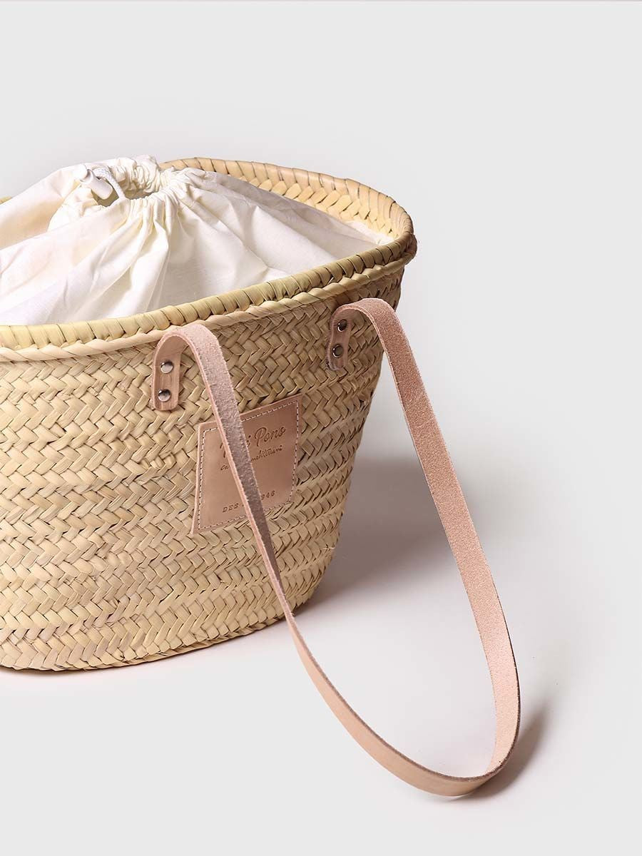GOMERA - Wicker basket bag
