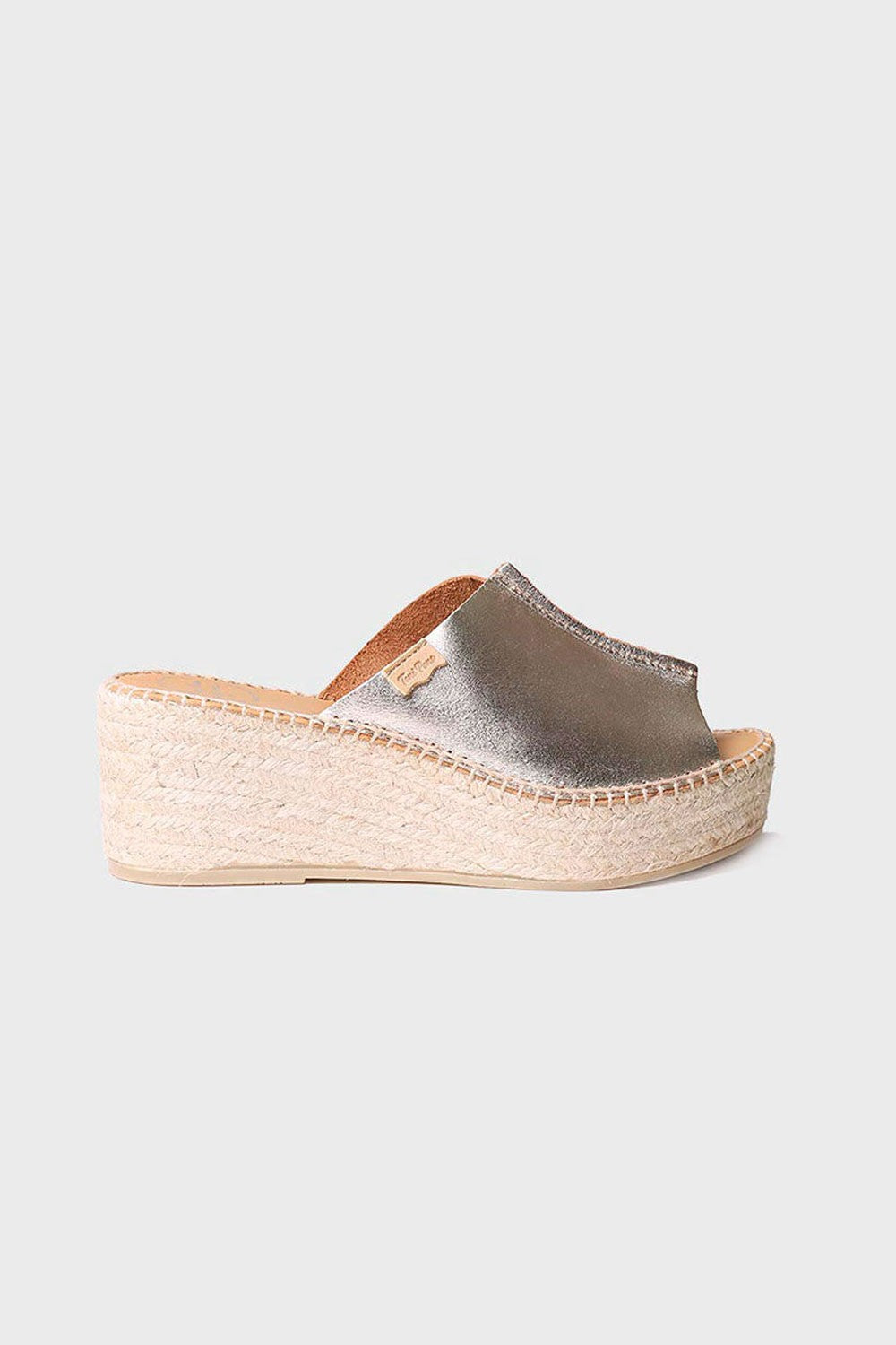 "IVONNE Plati" Leather espadrilles