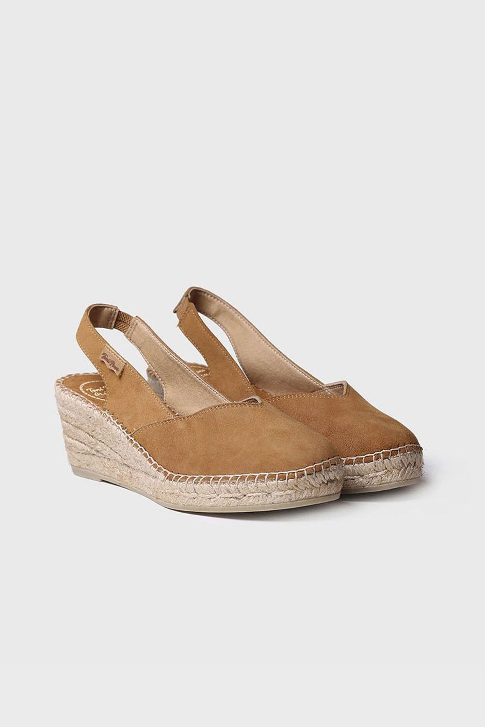 "BETTY A" Closed wedge espadrilles