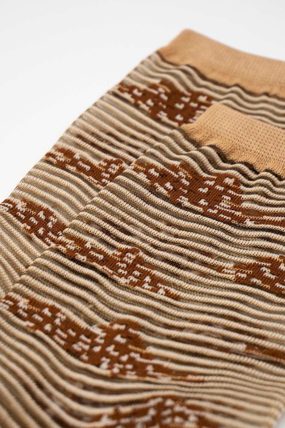 Transparent Socks Brume "Beige"