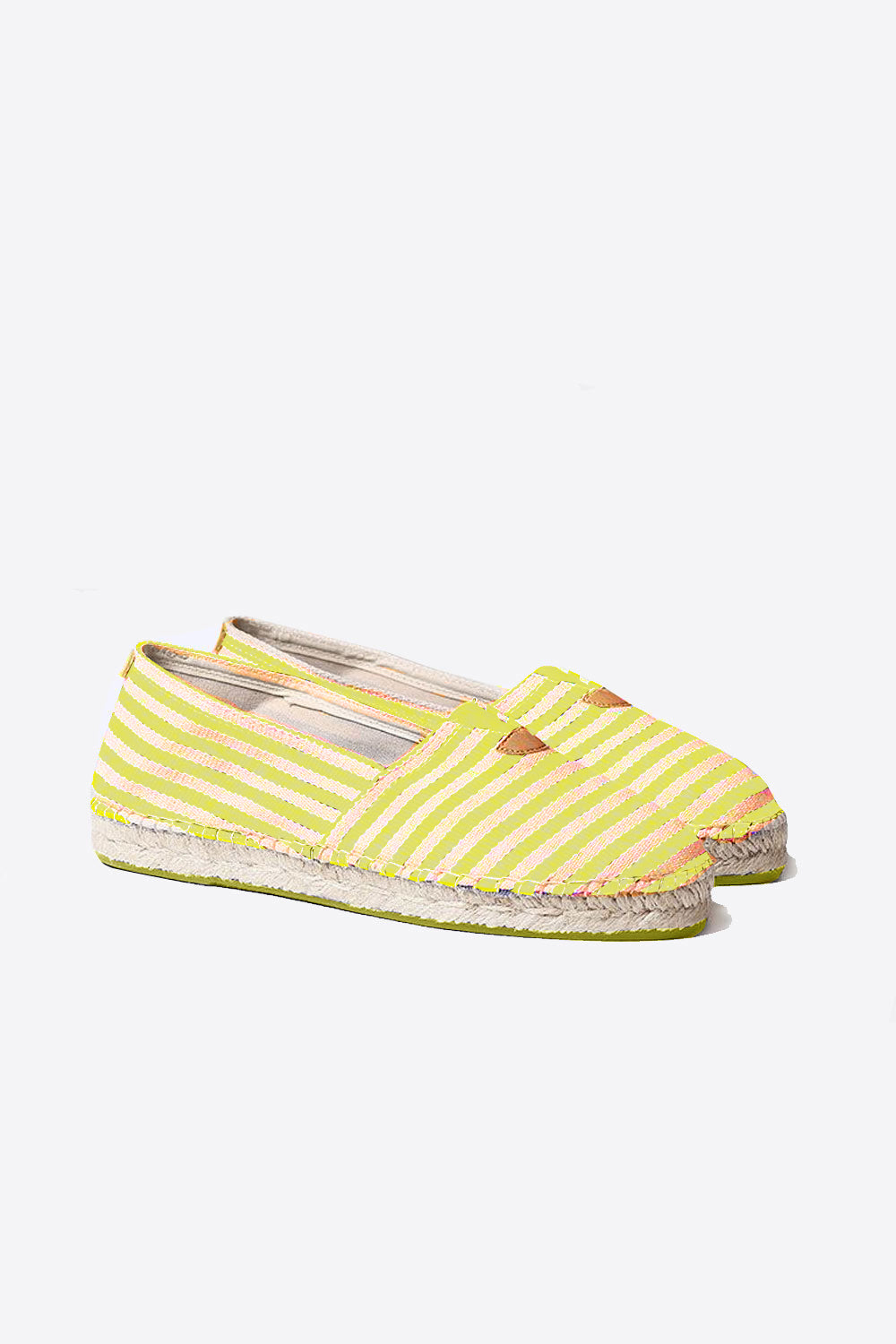 "Blanes DD Groc" Flat espadrille unisex