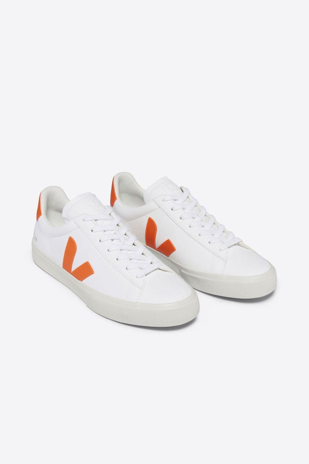 Campo White Fury Chromefree Leather Sneakers