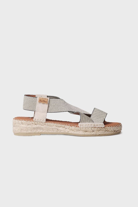 "Evani Cru" Espadrille for women with elastic bands