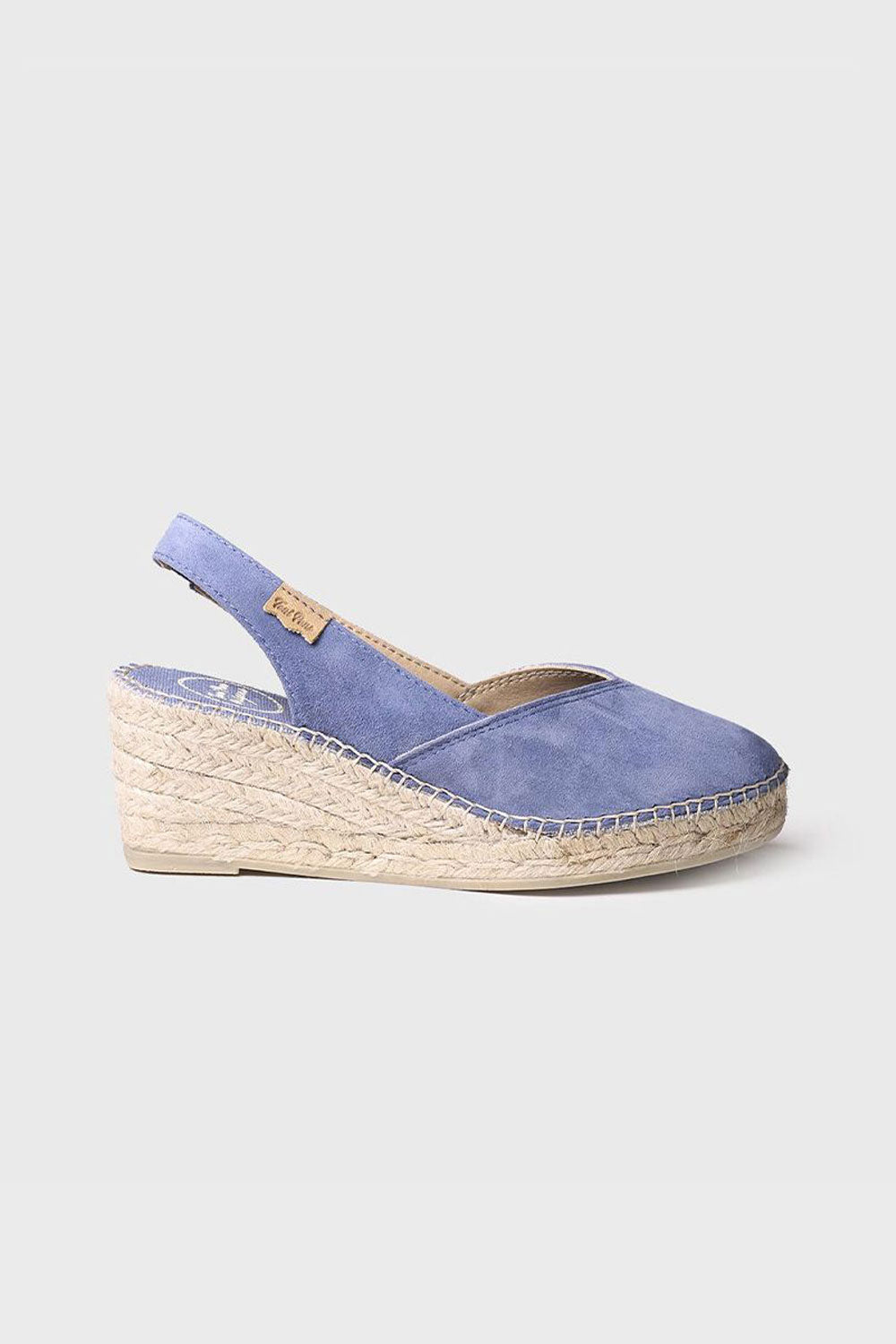 "BETTY A" Closed wedge espadrilles