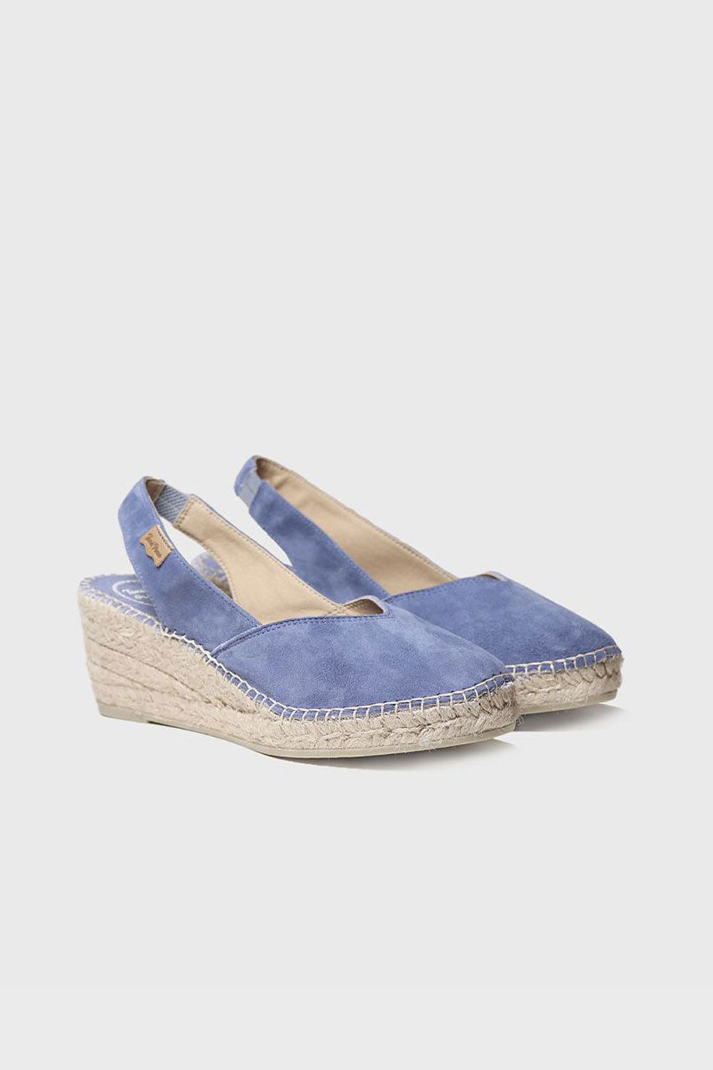 "BETTY A" Closed wedge espadrilles