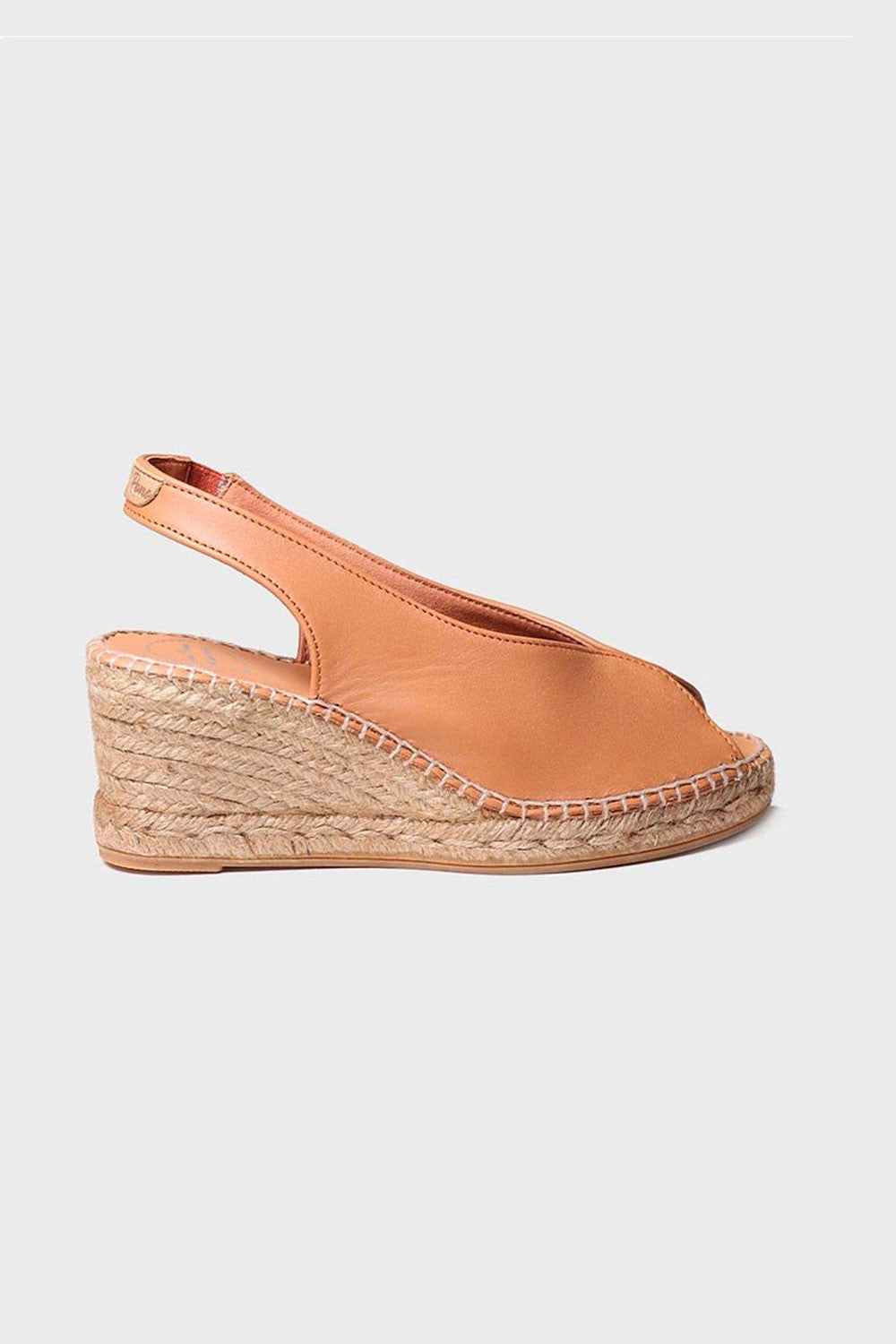 "LAILA P Cuiro" Wedge peep toe espadrille