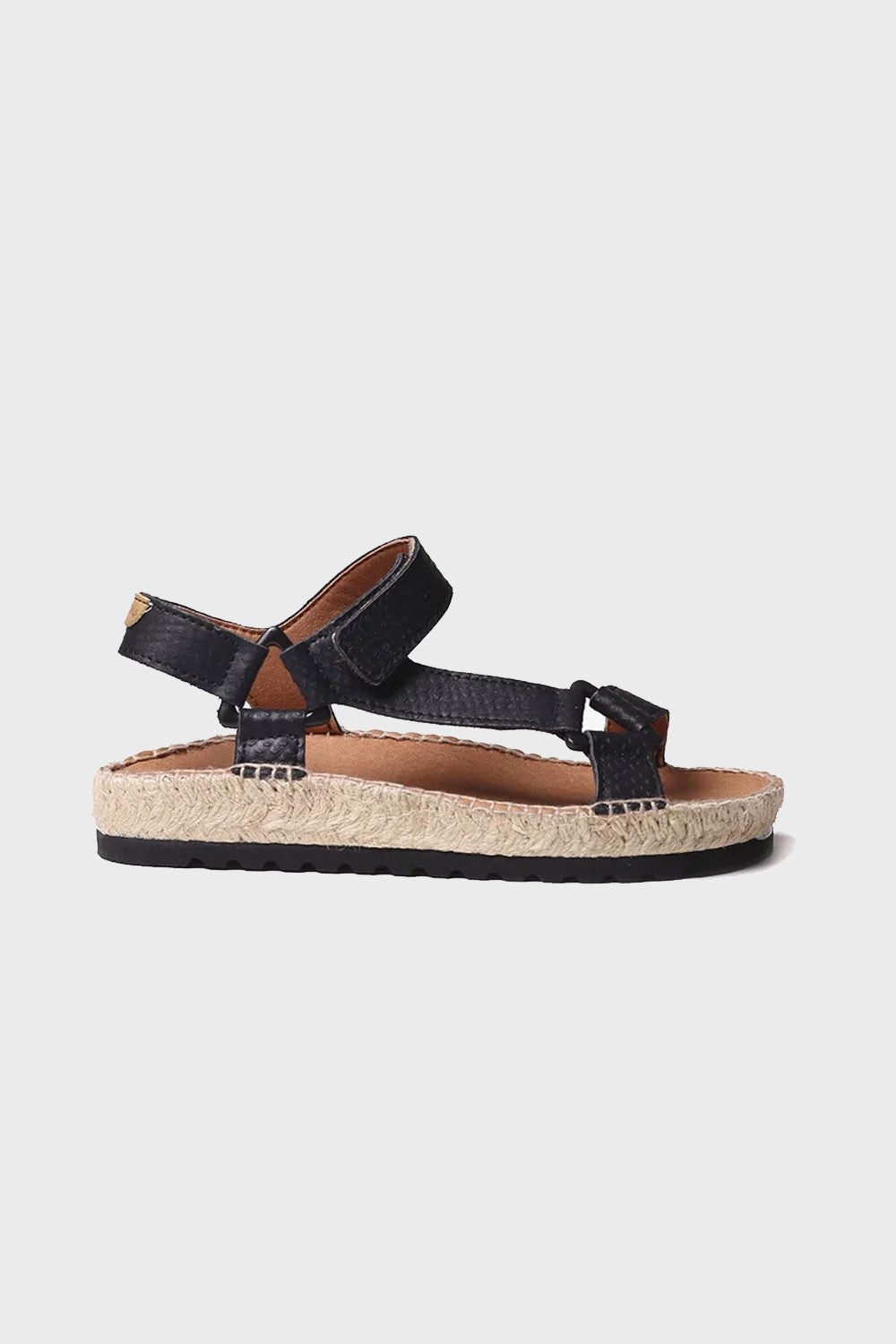 "Brit LZ Negre" Espadrilles Bio design